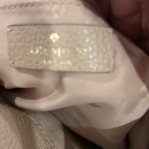 Kate Spade pedal leather adjustable, backpack in beige and tan - Picture 7 of 9